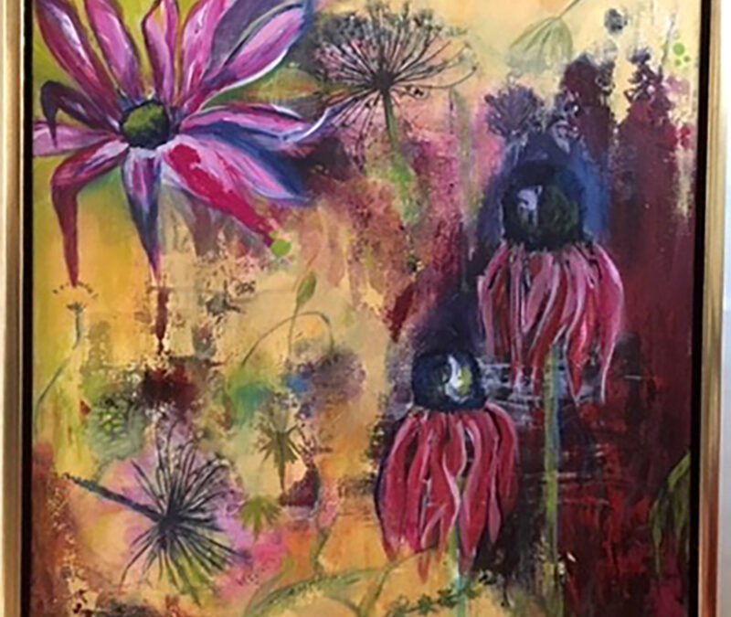 Flowers in fall